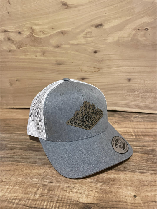 Snapback, Grey/White